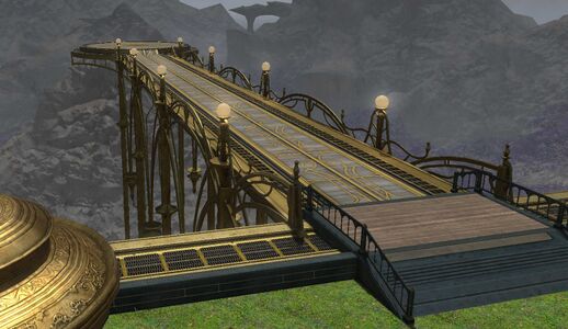 Airship Launch Crystarium Outward View