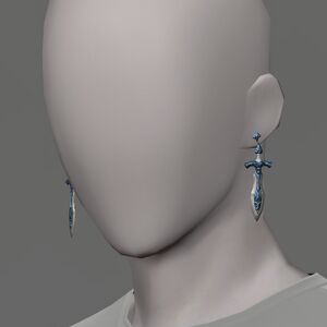 Mythrite Earblades of Aiming