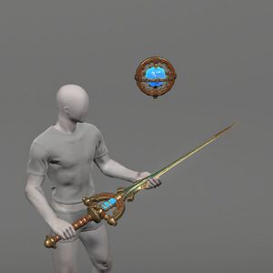 Bygone Brass Rapier